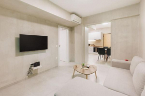 Industrial semi-basement apartment in Athens